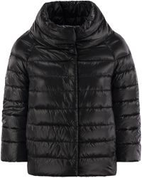 Herno - MINI CAPA CON MANEGAS JOYED - Lyst