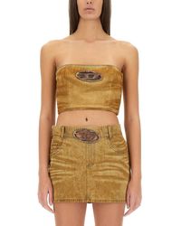 DIESEL - Top "De-Villess-Fsf" - Lyst