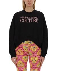 Versace Jeans Couture - Sweatshirt With Logo - Lyst