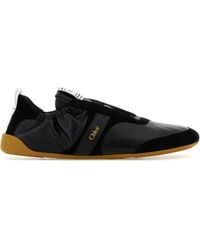 Chloé - Leather Chloã¨ Kick Sneakers - Lyst