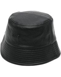 Arte' - Pu Leather Buckethat - Lyst