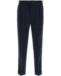 PT Torino - Cotton-Virgin Wool Blend Pants - Lyst