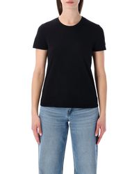 James Perse - T-Shirts und Polos Schwarz - Lyst