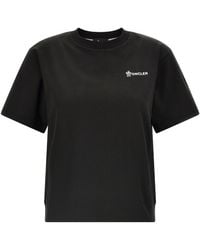 Moncler - Reliëf Logo T -shirt - Lyst