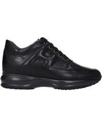 Hogan - Sneakers Interactive Donna Pelle Nero - Lyst