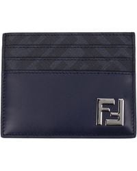 Fendi - Document Holder Leather/Night - Lyst