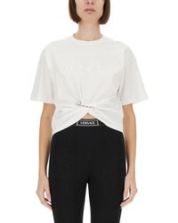 Versace - "1978 Re-Edition Safety Pin" T-Shirt - Lyst