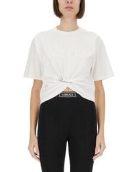 Versace - "1978 Re Edition Safety Pin" T Shirt - Lyst