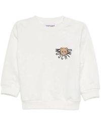 Moschino - Hoodless Sweatshirt With Logo - Lyst