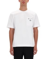 Fendi - T-Shirt With Pocket - Lyst