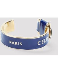 Celine - Knotted Cuff Bracelet - Lyst