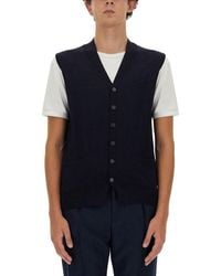 Ballantyne - V-Neck Vest - Lyst