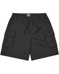 Arte' - Linen Cargo Shorts - Lyst