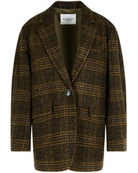 Isabel Marant - 'gesina' Kaki Maagdelijke Wollen Blazer - Lyst