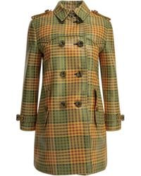 Burberry - Summerside Check Polyester Nylon Trench Coat - Lyst