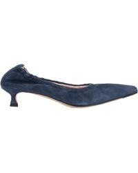 LA ROSE - Decollete' Elast Camoscio - Lyst
