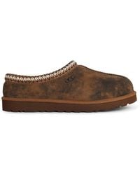 UGG - 'tasman Baxter' Kastanje Suede Slippers - Lyst