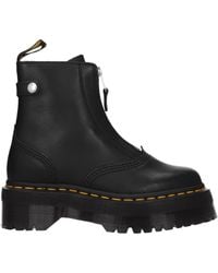 Dr. Martens - Dr. Martens Stivaletti Jetta Donna Pelle Nero - Lyst
