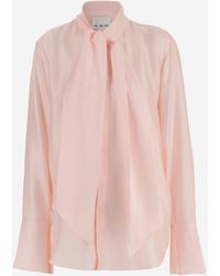 Sa Su Phi - Silk Shirt With Bow - Lyst