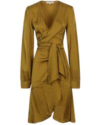 Silk95five - Silk95 Vijf Ananda Silk Short Dress - Lyst