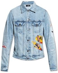 Amiri - Playboy Magazine Trucker Denim Jacket - Lyst