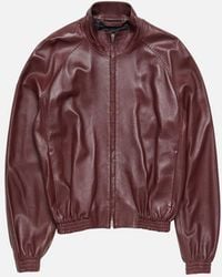 Acne Studios - Fn Mn Leat000322 Leather Outerwear - Lyst