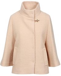 Fay - Beige chaquetas - Lyst