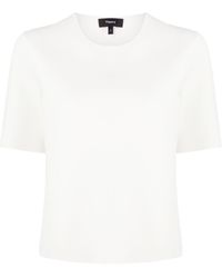 Theory - Kurzärmeliges T-Shirt Aus Jersey - Lyst