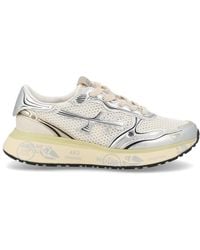 Premiata - Leather Mix Sneaker - Lyst