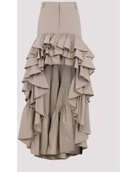 Moschino - Katoenen Lange Rok - Lyst