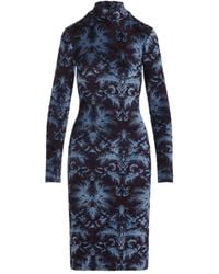 Etro - Floral Midi Dress - Lyst