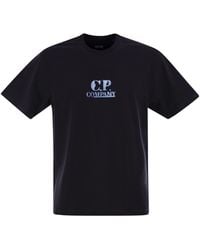 C.P. Company - Cotton T-Shirt With Logo - Lyst