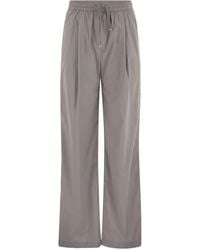 Herno - Stretch Nylon Broek - Lyst