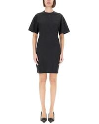 Courreges - Short Cotton Dress - Lyst