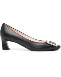 Roger Vivier - Trompette Leather Pumps - Lyst