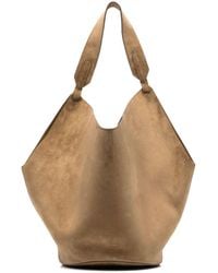 KHAITE - Lotus Medium Leather Shoulder Bag - Lyst