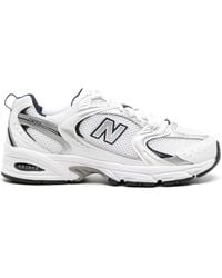 New Balance - Nieuwe Balans Sneaker 530 Wit/blauw - Lyst