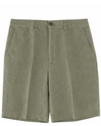 120% Lino - Linen Mini Shorts For - Lyst