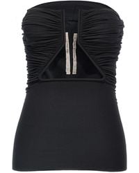 Rick Owens - 'prong Bustier' Top - Lyst