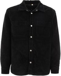 Stussy - Cord Quilted Overshirt - Lyst