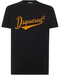 DSquared² - T-Shirt Met Logoprint - Lyst