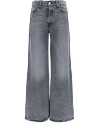 Mother - 'The Ditcher Roller Sneak' Jeans - Lyst
