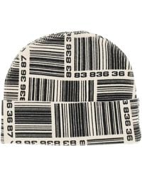 VTMNTS - Barcode monogramme bonnet - Lyst