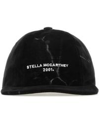 Stella McCartney - Velvet Baseball Cap - Lyst