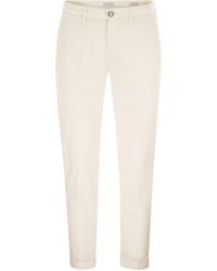 Re-hash - Chinos de corte tapered de algodón elástico y Lyocell - Lyst