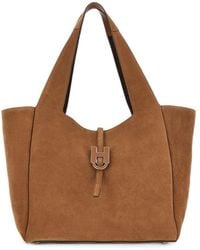 Hogan - Trend Leather Tote Bag - Lyst