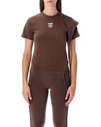 OTTOLINGER - Fitted Organic Cotton T-Shirt Dark - Lyst