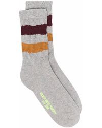 Golden Goose - Socks High Rib/Stripes/Ripped - Lyst