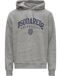 DSquared² - Sweat Gris - Lyst