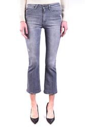 Dondup - Vaqueros Gris - Lyst
